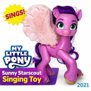 My Little Pony Sunny Starscout Singing Light Up Toy Hasbro 2021 Wings Works
